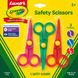 Luxor Crayola Safety Scissors Comfort Grip