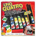 Mattel Games UNO Quatro Game with Colored Tiles & Plastic Grid for Adult, Family & Parties, 2 to 4 Players Ages 7 Years Old & Up