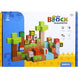 Knick Knack Magnetic World Building Blocks Set | Mini Themed Magnetic Cubes for Kids Ages 3 and Up (84 Pieces)