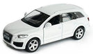 Rmz City Audi Q7 V12 5Inch Diecast Model Collectible Series Vehicle with Opening Doors & Pullback Action White