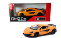 Rmz City 72 McLaren 600LT 5Inch Diecast Model Collectible Series Vehicle with Opening Doors & Pullback Action