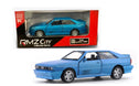Rmz City 91 Audi Quattro 1980 5Inch Diecast Model Collectible Series Vehicle with Opening Doors & Pullback Action Blue
