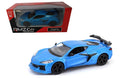 Rmz City Chevrolet Corvette Z06 5Inch Diecast Model Collectible Series Vehicle with Opening Doors & Pullback Action Blue