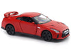 Rmz City Nissan GT-R (R35) 5Inch Diecast Model Collectible Series Vehicle with Opening Doors & Pullback Action Red