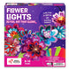 Chalk & Chuckles Flower Lights DIY Craft Kit for Kids 8-14 Years | 3D Foil Art LED String Light Kit