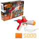 Nerf Pro Gelfire Twist Shot Blaster, 150 FPS,5,000 Gelfire Rounds,T-Pull Priming,Integrated 80 Round Hopper, Eyewear,Ages 14+