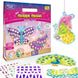 Imagimake Mirror Mosaic Butterfly & Peacock DIY Craft Kit | Mess-Free Art & Craft Gift for Girls 3+