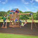 Backyard Discovery Northbrook Wooden Play Tower With Swing