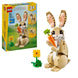LEGO Creator 3in1 Cute Bunny Toy Animal Playset 31162 Building Blocks Toys for 8+ Gift for Boys and Girls