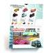 Majorette Volkswagen The Originals 2-Vehicle Set - Pink Beetle & Green T1 Van Die-Cast with Accessories & Stickers