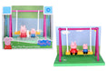 PEPPA PIG Playground Swing Themed Preschool Toy and George, Includes 2 poseable Figures