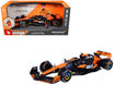 Bburago 1/24 Scale McLaren MCL38 Miami GP 2024 #4 Lando Norris F1 Model with Pilot Figure