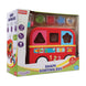 Giggles Funskool Shape Sorting Bus, Educational Push Along Toys for Kids, Encourages Learning & Development, Fun Activity for Babies, Gift Set for Kid, Age 6+ Months
