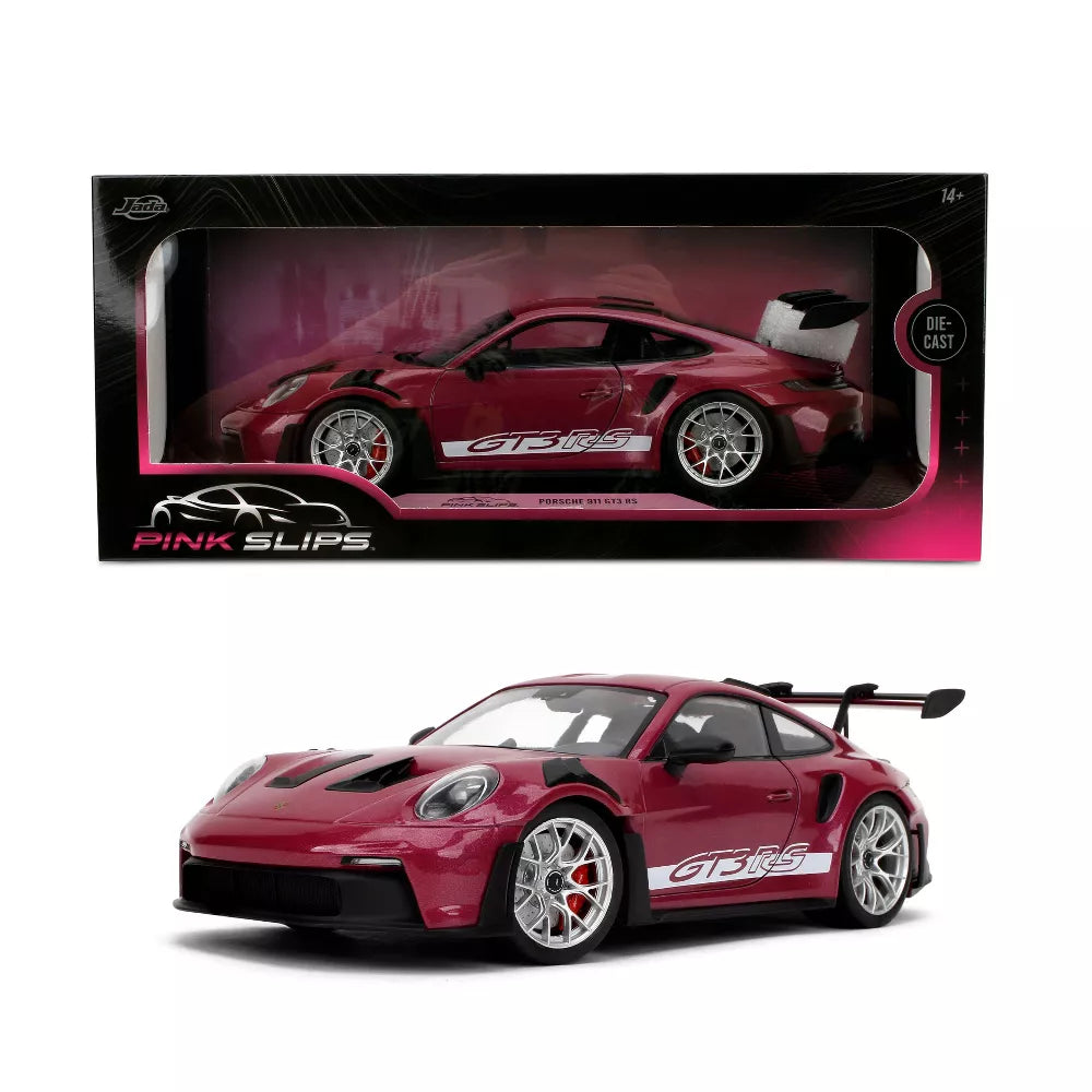 Jada Pink Slips Porsche 911 (992) GT3 RS Ruby Star 1:18 – Knick Knack