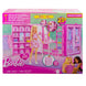 Barbie HXD58 Dream Wardrobe Playset with Blonde Fashion Doll - 25+ Pieces, 3 Complete Looks, Folding Closet Just Under 1m Wide