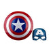 Marvel Captain America Shield & Role Play Mask Combo Set Design Collectible by Comiclyfe | Hero Dress-Up Toy | ABS + PV Material | Fun Kids Cosplay Costume Prop | Ages 6+