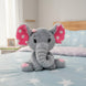 Mirada Enchanting Plush Grey Elephant Soft Toy (25cm)
