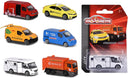 Majorette City Cars Die-Cast Toy Vehicle - 1:64 Scale Freewheel Car with Suspension | Assorted Model (1 of 6)