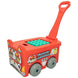 Sunta Toys Building Blocks Fire Engine Includes 30 Colorful Pieces in Trolley Container, Entertaining and Educational Blocks for Children Aged 18 Months