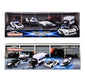 Majorette Police Force Gift Set - 5 Die-Cast Police Vehicles with Helicopter, Truck & Patrol Cars