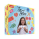 Funskool Handycrafts Tie & Twine, Create 16 Patterns, Learn 40 Plus Interesting Facts, Arts and Craft Kit, DIY Kit for Kids, Ages 5 Years and Above, Multicolour
