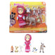 Masha and the Bear 12 Cm Toy Doll | Famous Cartoon | Ideal Gift Set for Girls Kids (Masha and Animals - Pink)