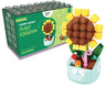 ThinkerPlace 8-in-1 Flowers Sunflower (85 Pieces) | Learn About Plant Kingdom | Building Block Set for Kids Age 6+