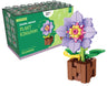 ThinkerPlace 8-in-1 Flowers Peony (111 Pieces) | Learn About Plant Kingdom | Building Block Set for Kids Age 6+