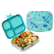 Basil Bento Quad Teal Garden Lunch Box