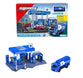 Majorette Petrol Station ARAL + Vehicle | Includes 1 Fuel Tanker | Features Fuel Pump & EV Charger | Car wash and Shop | Suitable for 1:64 Scale Vehicles | Imaginative Role-Play Set for Kids Ages 5+