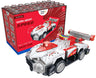 ThinkerPlace 8-in-1 Super Racing Car White Star (98 Pieces) | Learn About Speed | Building Block Set for Kids Age 6+