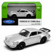 Welly Porsche 911 Turbo 1:64 Scale Die-Cast Car (Silver)