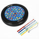 Youreka Fishing Game – Small Musical Rotating Fishing Toy for Kids 3Y+ | Multicolor Educational Toy with Magnetic Rods & Fish | Fun, Interactive Game for Toddlers (Blue)