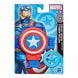 Marvel Captain America Shield Gauntlet Disc Blaster Role-Play Toy, for Kids Ages 5 and Up - Multicolor