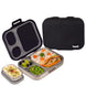 Basil Bento Quad Classic Black Lunch Box