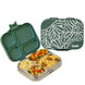 Basil Bento Quad Emerald Moss Lunch Box
