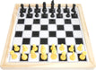 Heku 2 in 1 Magnetic Chess & 9 Mens's Morris Jumbo Size Board Game