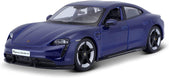 Bburago Porsche Taycan Turbo S 1:24 Scale Die Cast Car (Blue)