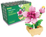 ThinkerPlace 8-in-1 Flowers Peach Blossom (90 Pieces) | Learn About Plant Kingdom | Building Block Set for Kids Age 6+