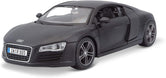 Maisto Audi R8 1:24 Scale Die Cast Car (Black)