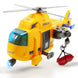 Dickie Rescue Helicopter Toy with Sound, Lights & Stretcher