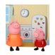 Peppa Pig and Mummy Pig Twin Figure Fun Pack with Two Poseable Figures and a Scene Card, Preschool Toyset for Girls and Boys Ages 3 and Up, Birthday Gift Toys for Kids