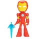 Marvel Hasbro Spidey and His Amazing Friends Supersized Iron Man Action Figure, Preschool Superhero Toy for Kids Ages 3 and Up