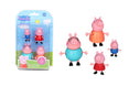 Peppa Pig Toys Family Figure Set, 4 Family Figures, Preschool Toys for 3 Year Old Girls and Boys and Up