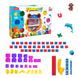 Fundough Funskool Jumbo Joy Box – 6 Color Tubs, 21 Animal Cutters, 36 Alphabet & Number Moulds, Play Dough Set for Kids 3+ Years, Educational DIY Clay Toy with Tools for Creativity & Learning