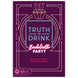 Hasbro Gaming Truth or Drink: Bachelorette Party Edition | Adult Party Game by Cut | 108 Revealing and Hilarious Questions for Girls Nights Out or in | Ages 21+ | 2+ Players | 30 Mins