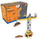 ThinkerPlace STEM Construction Vehicle Building Blocks Set (97 Pcs) | DIY Crane Frame Toy for Kids