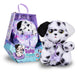 Baby Paws Dalmatian Puppy Toy with Cute Swaddle Bag|Scan QR Code for More Interactive Roleplay,Pretend Play Toy|That Make 5 Adorable Sounds Kids Toys for Ages 4+ |Birthday Gift for Pet Lovers -22 cm