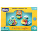 Chicco Start-Up Play Set |3-Piece Colourful Baby Rattle Toy Set for 3 to 18 Months