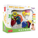 Funskool Plastic Giggles - Baby's Best Friend, Ideal Gift Pack for Infants, 3 Pcs Set, Teethers and Rattles, Multi-Colour Baby Toy Gift Set for New Born, 4 Months and Above
